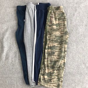 4 pairs of boys light weight pants sz 5T